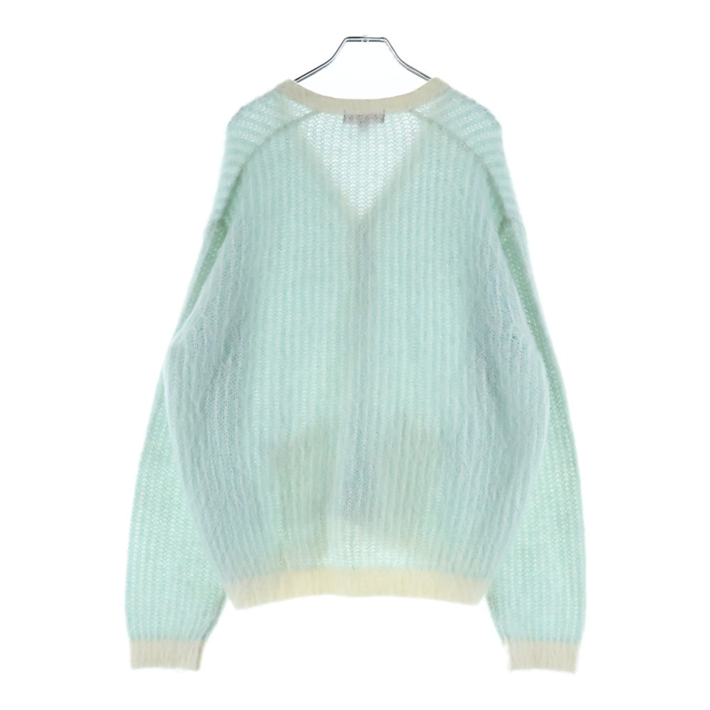 SUPREME(シュプリーム) 25SS 2-Tone Mohair Cardigan ツートーン モヘアカーディガン ライトブルー