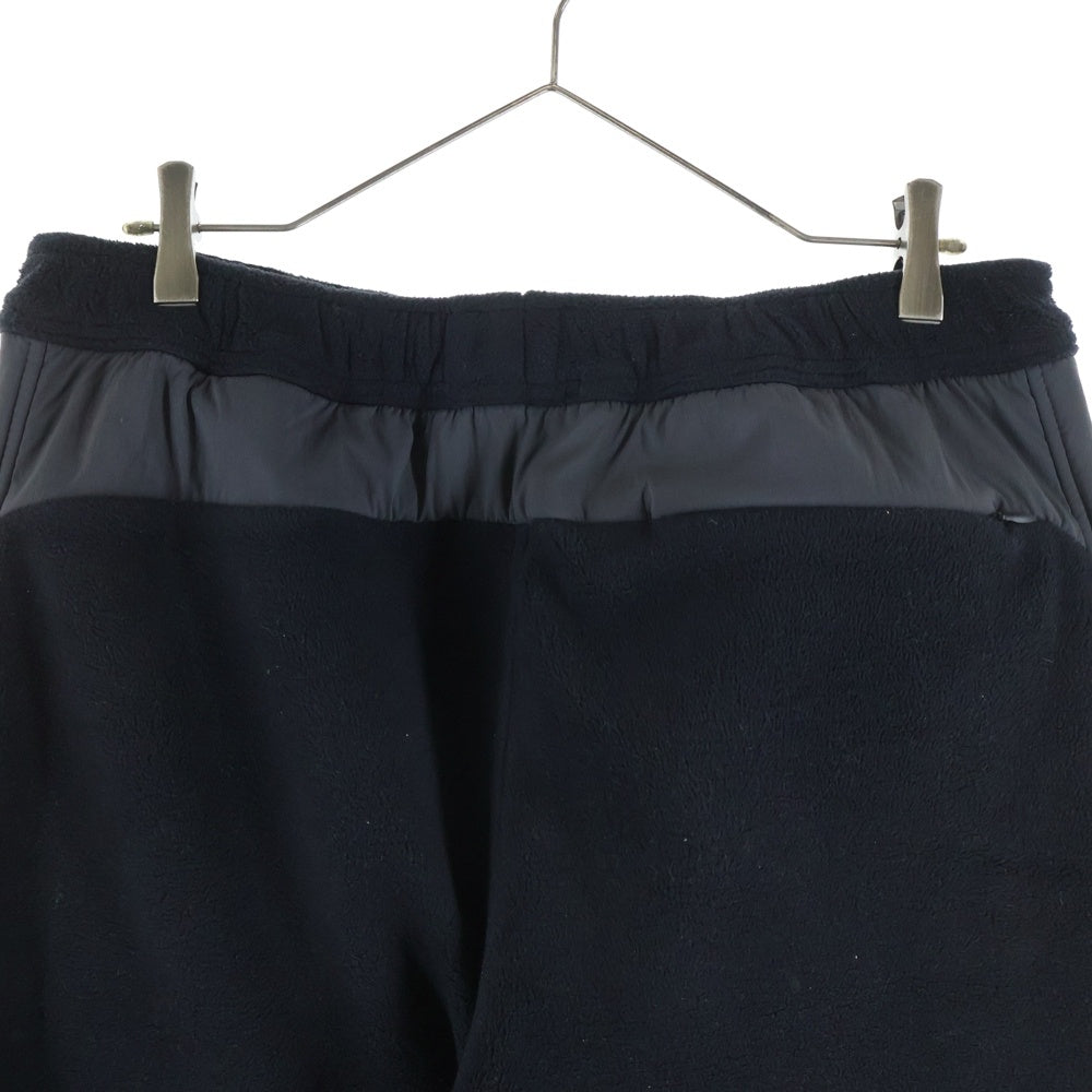 THE NORTH FACE(ザノースフェイス) WHITE LABEL POLATEC FLEEC PANTS ホワイトレーベル ポーラテック サイドライン フリースパンツ ブラック NP6FQ50J