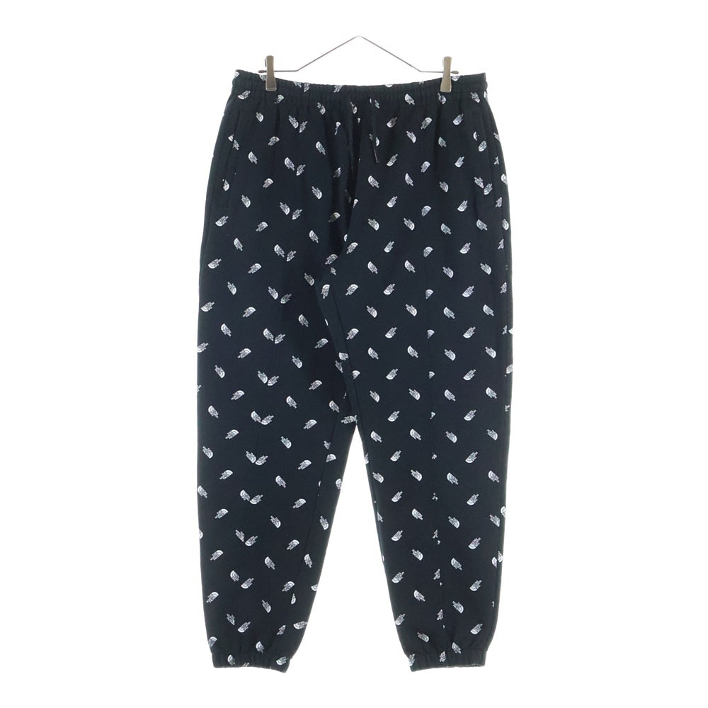 THE NORTH FACE(ザノースフェイス) WHITE LABEL COMFY JOGGER PANTS ホワイトレーベル 総柄 コンフィ ジョガー パンツ ブラック NP6KN04M