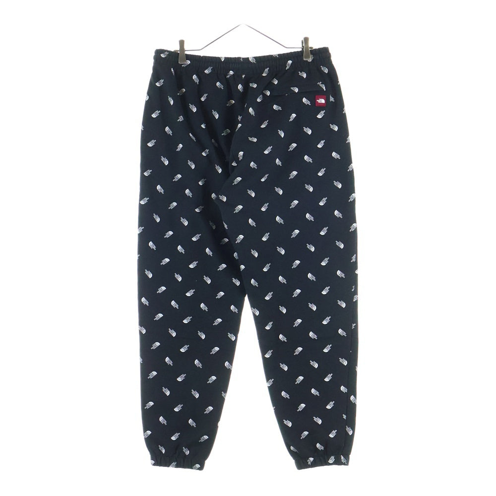 THE NORTH FACE(ザノースフェイス) WHITE LABEL COMFY JOGGER PANTS ホワイトレーベル 総柄 コンフィ ジョガー パンツ ブラック NP6KN04M