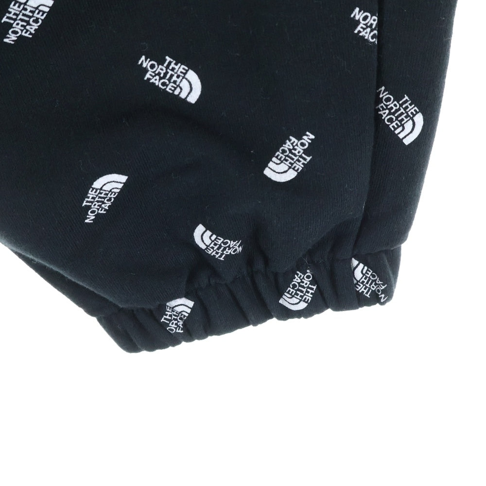 THE NORTH FACE(ザノースフェイス) WHITE LABEL COMFY JOGGER PANTS ホワイトレーベル 総柄 コンフィ ジョガー パンツ ブラック NP6KN04M