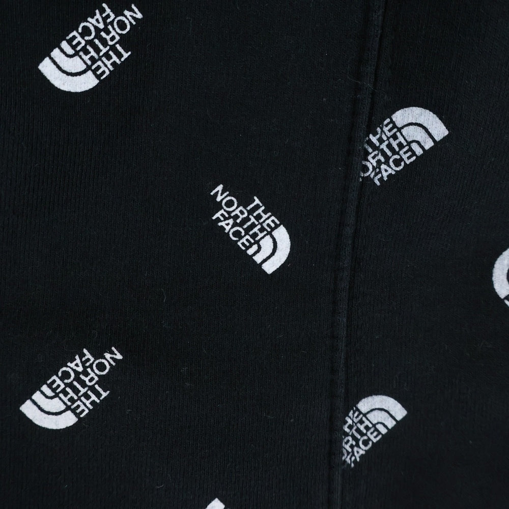 THE NORTH FACE(ザノースフェイス) WHITE LABEL COMFY JOGGER PANTS ホワイトレーベル 総柄 コンフィ ジョガー パンツ ブラック NP6KN04M