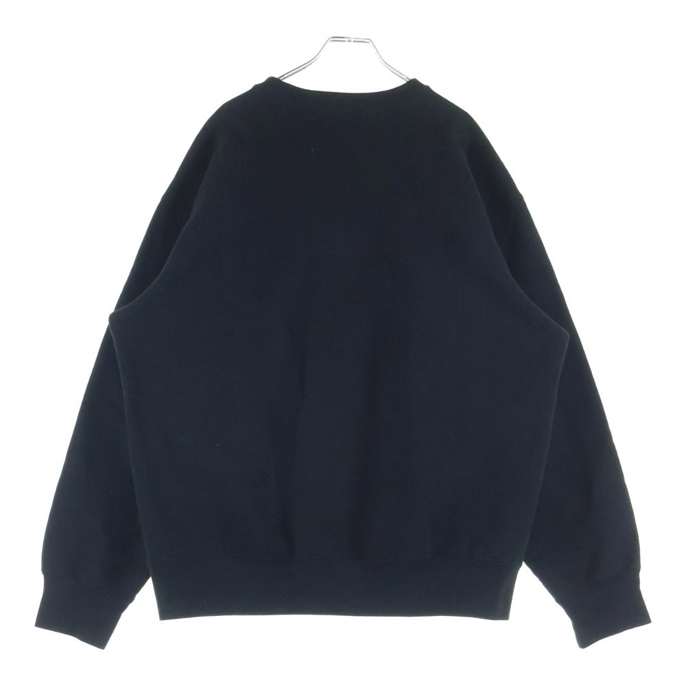 SUPREME(シュプリーム) 22AW Box Logo Crewneck Sweatshirt ボックスロゴ クルーネック 長袖スウェットトレーナー 裏起毛 ブラック