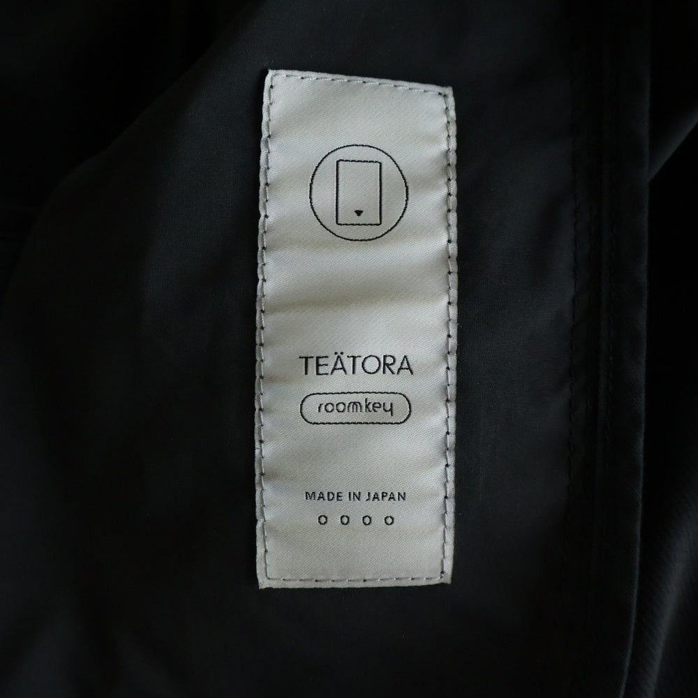 TEATORA(テアトラ) WALLET PANTS リブウエスト ウォレットパンツ ブラック tt-004-PK