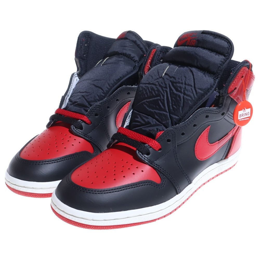 NIKE(ナイキ) AIR JORDAN 1 HIGH 85 BRED エアジョーダン1 ブレッド ハイカットスニーカー ブラック/レッド US9.5/27.5cm HV6674-067