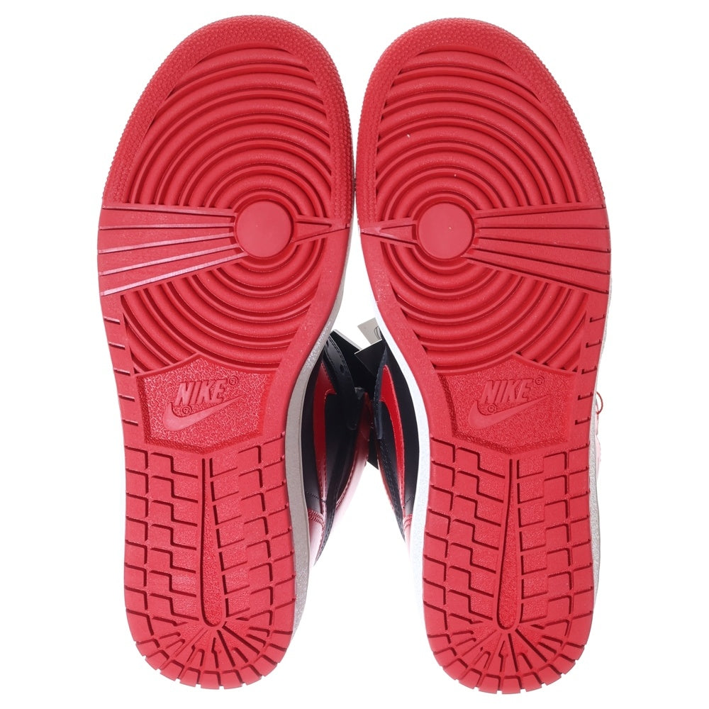 NIKE(ナイキ) AIR JORDAN 1 HIGH 85 BRED エアジョーダン1 ブレッド ハイカットスニーカー ブラック/レッド US9.5/27.5cm HV6674-067
