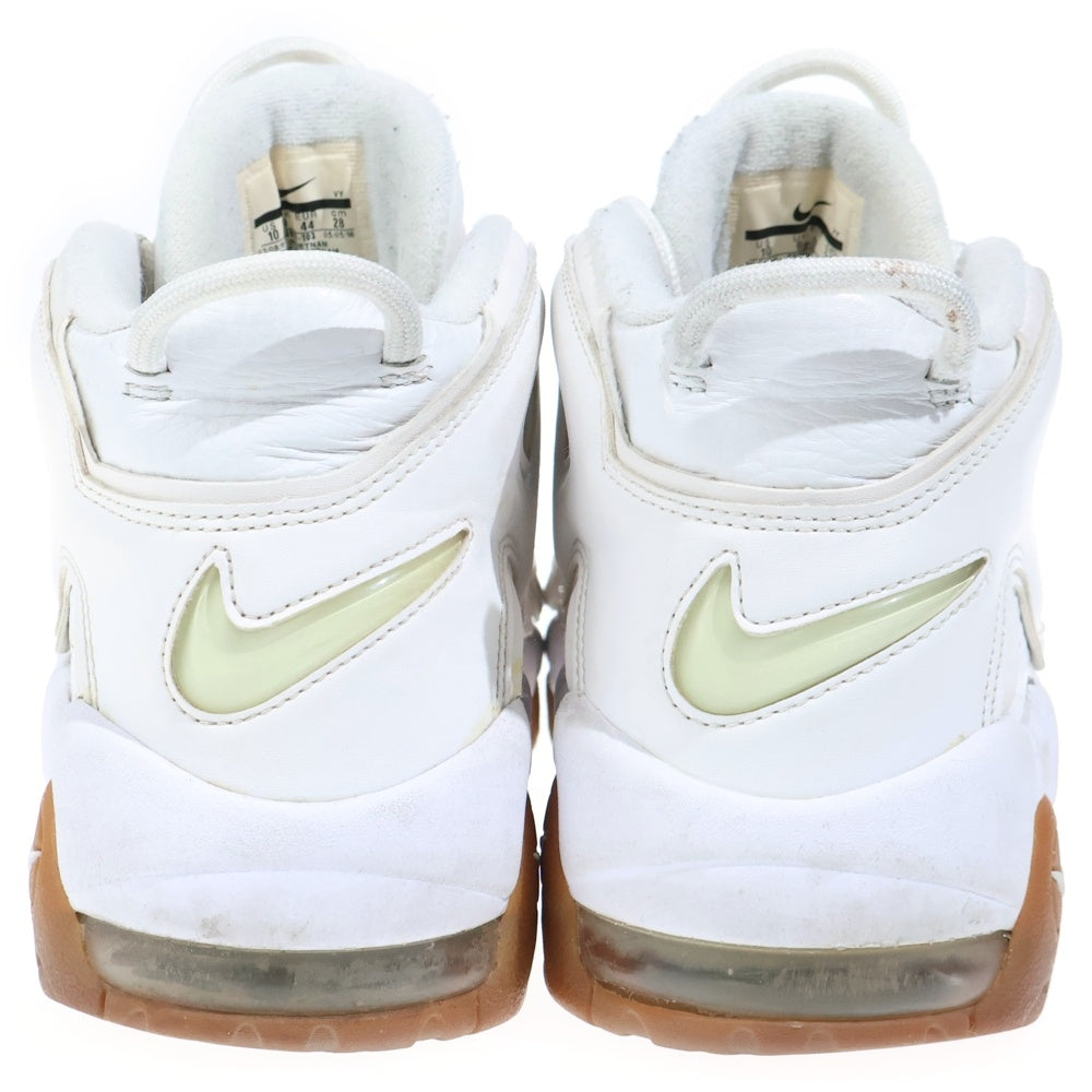 NIKE(ナイキ) 【観賞用2016年製】 AIR MORE UPTEMPO WHITE GUM エア モア アップテンポ ホワイトガム ハイカットスニーカー ホワイト US10/28cm 414962-103