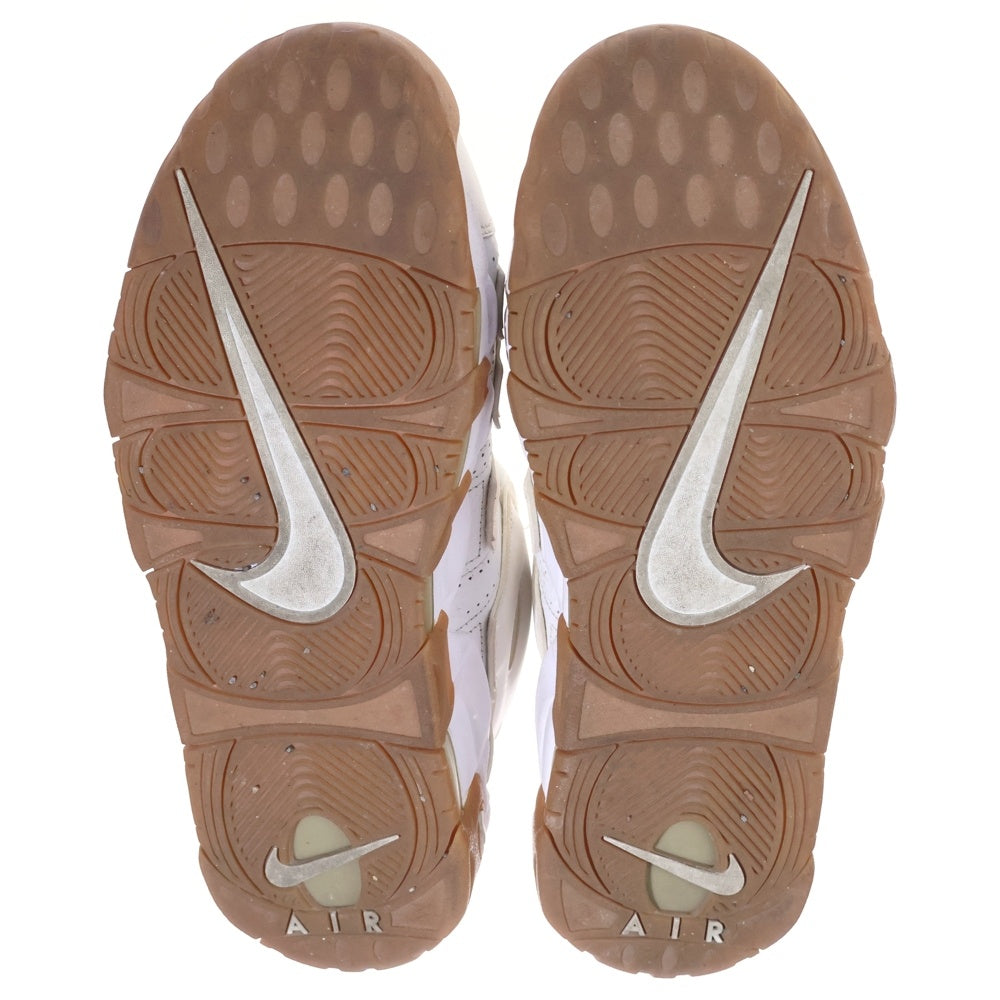 NIKE(ナイキ) 【観賞用2016年製】 AIR MORE UPTEMPO WHITE GUM エア モア アップテンポ ホワイトガム ハイカットスニーカー ホワイト US10/28cm 414962-103