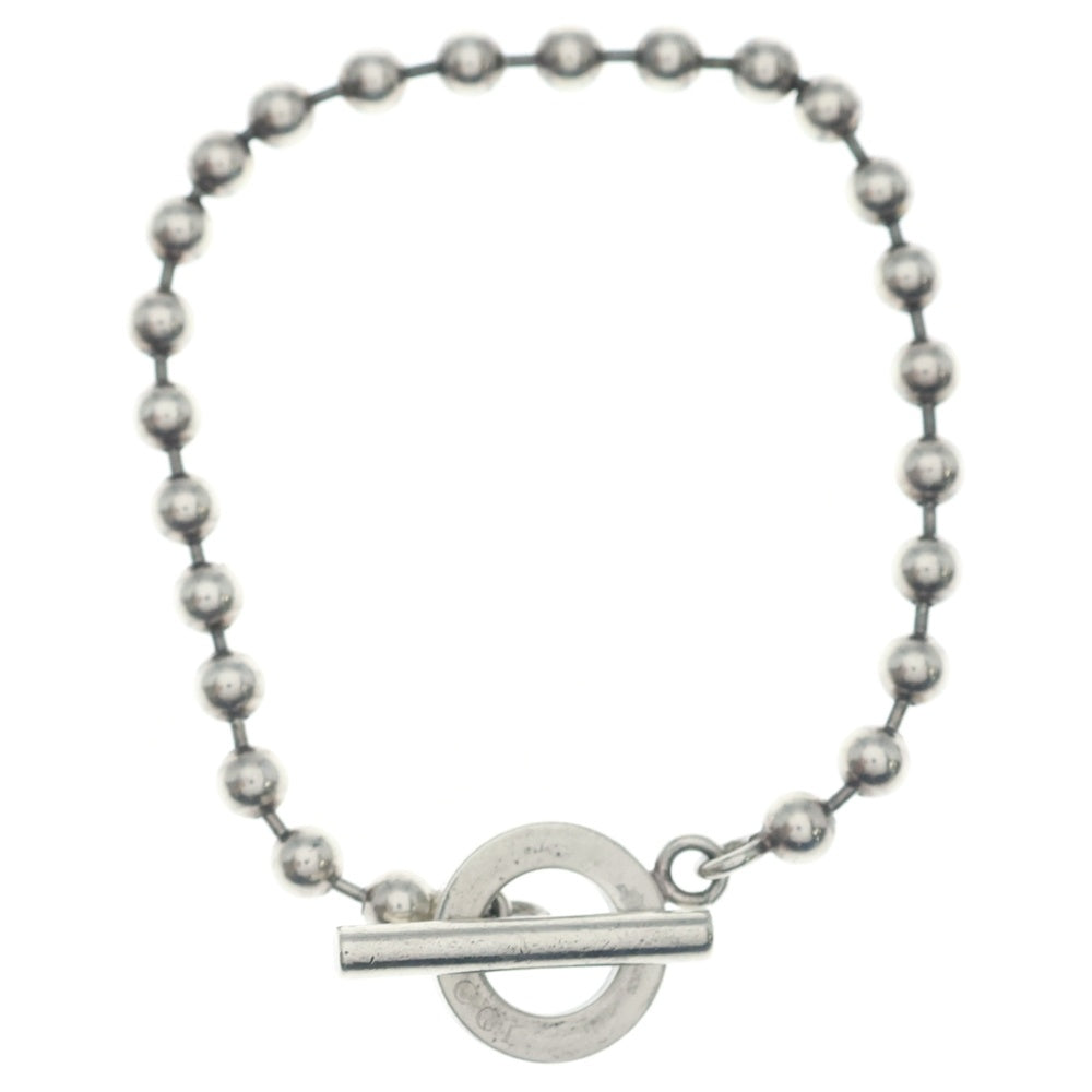 GUCCI(グッチ) ロゴ刻印 ボールチェーン ブレスレット シルバー 1697AR