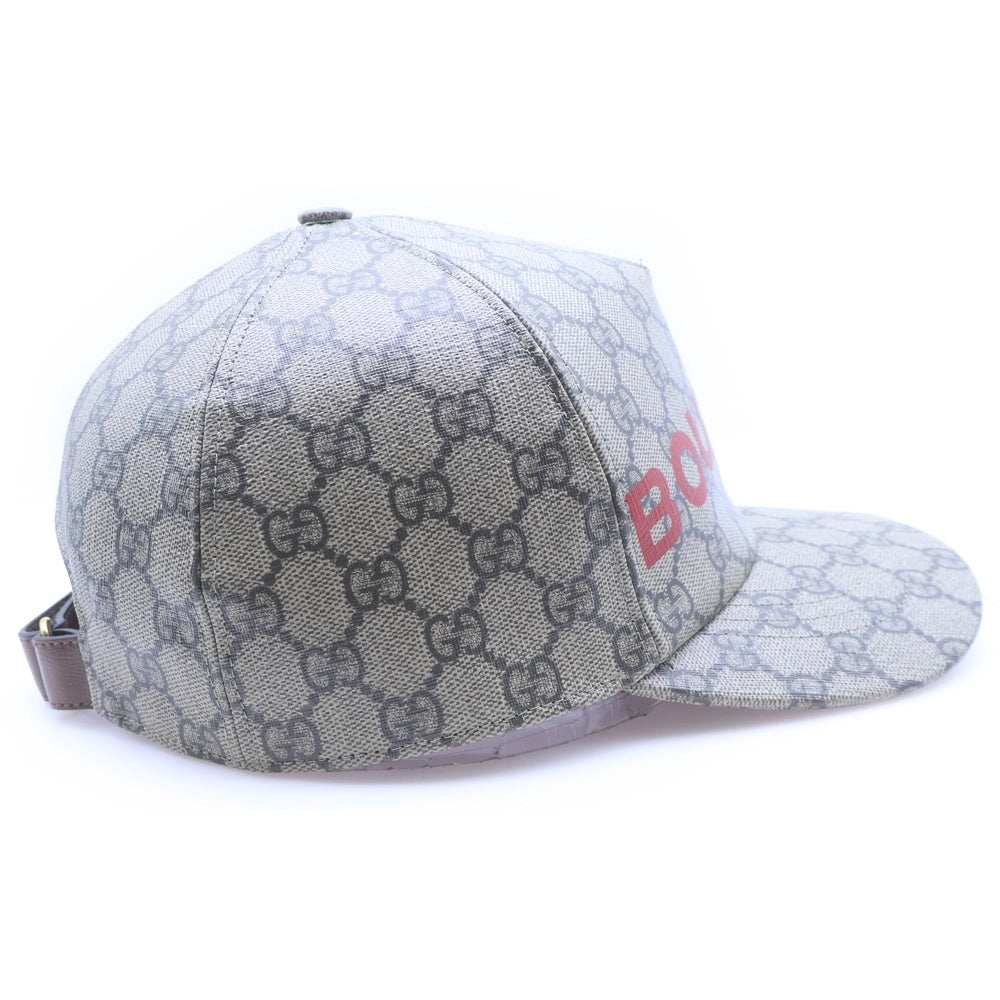 GUCCI(グッチ) GGスプリーム コーティング 6パネル ベースボールキャップ ブラウン 624478 4HK54 レディース