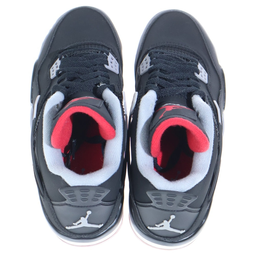 NIKE(ナイキ) AIR JORDAN 4 Golf Bred エアジョーダン ゴルフ ブレッド ローカットスニーカー ブラック/レッド US8/26.0cm CU9981-002