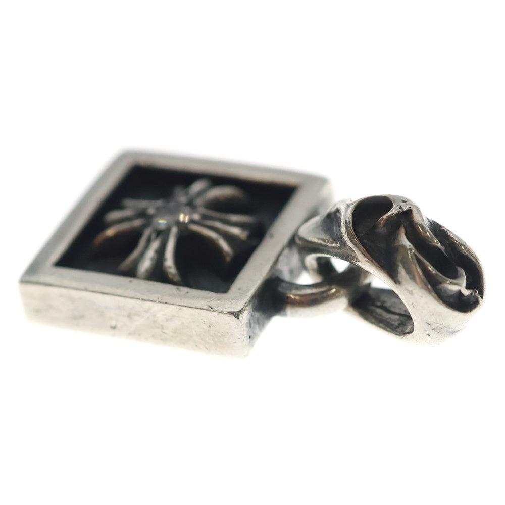 CHROME HEARTS(クロムハーツ) FRAMED CH PLUS 1DIA フレームドCHプラス 1ダイヤ ペンダントトップ シルバー