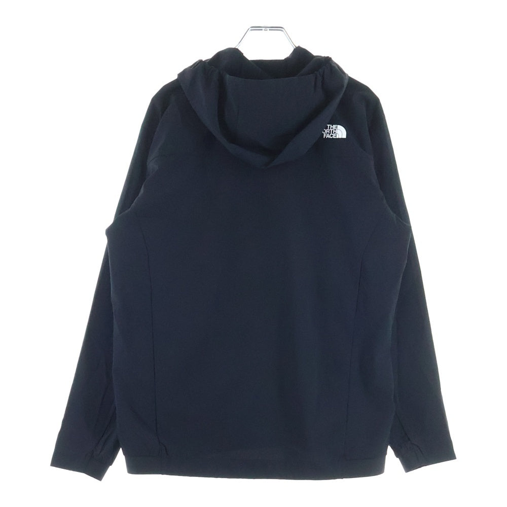 THE NORTH FACE(ザノースフェイス) FLEXIBLE HOODIE フレキシブル ジップアップ ナイロン フーディ ブラック NP22581