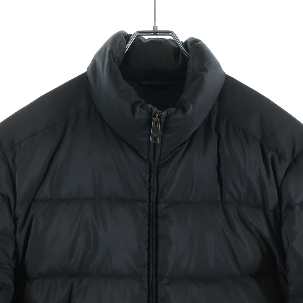 PRADA(プラダ) NYLON PIUMA NERO 三角ロゴプレート ナイロン ダウンジャケット ブラック SGY091 R132