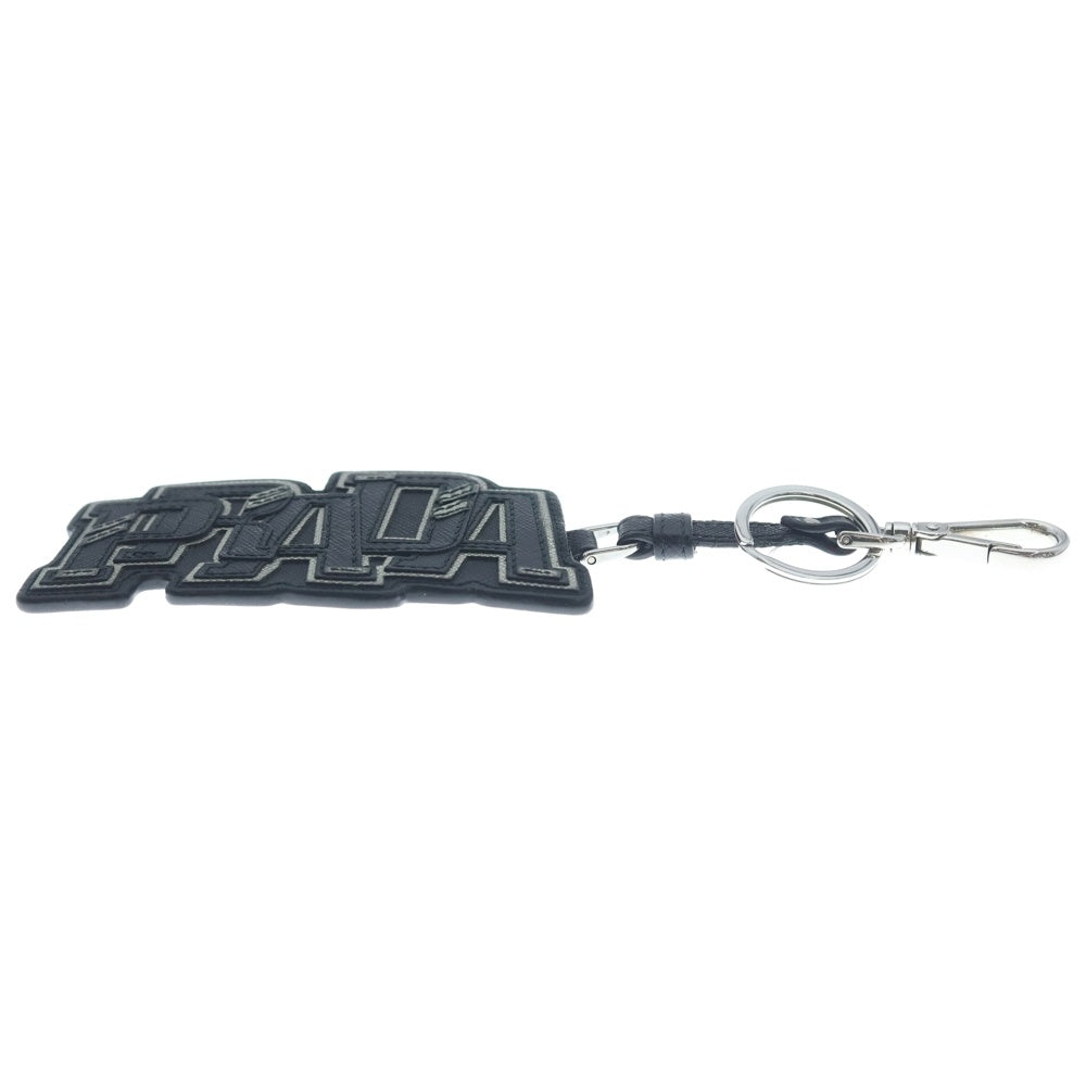 PRADA(プラダ) LOGO SAFFIANO LEATHER KEYRING BAG CHARM サフィアーノ レザー キーリング バッグチャーム ブラック 2TL253