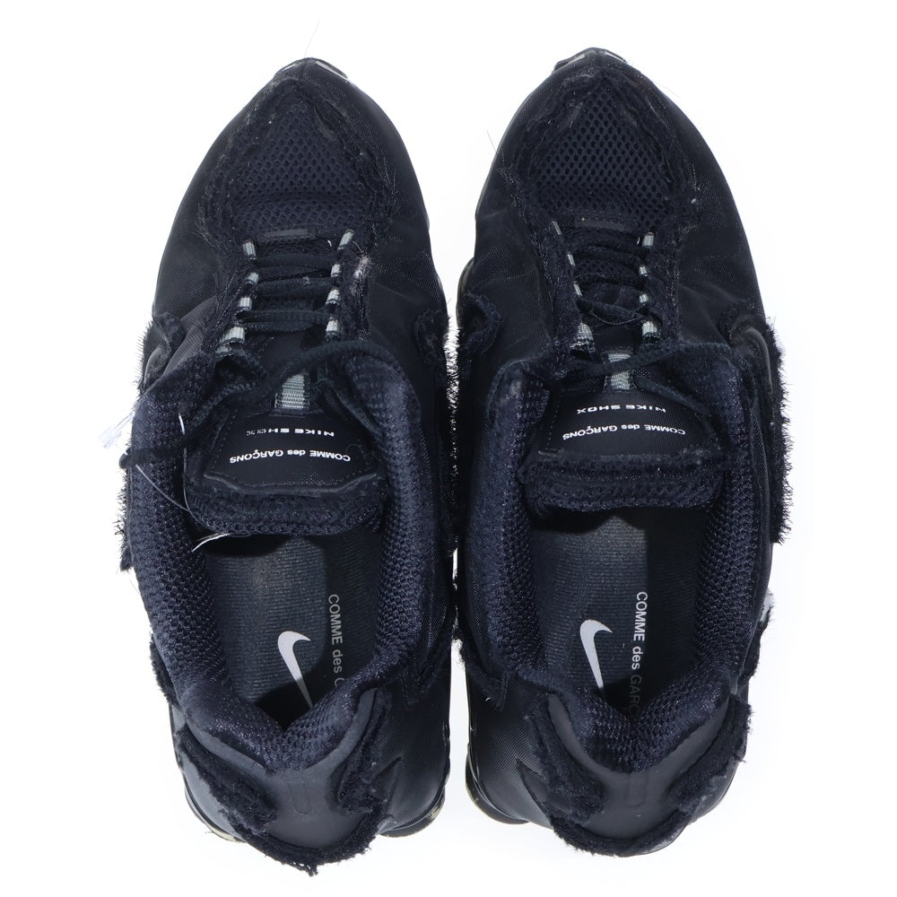 NIKE(ナイキ) ×COMME des GARCONS WOMEN'S SHOX TL コムデギャルソン ウィメンズ ショックス ローカットスニーカー ブラック US9/26cm CJ0546-001 レディース