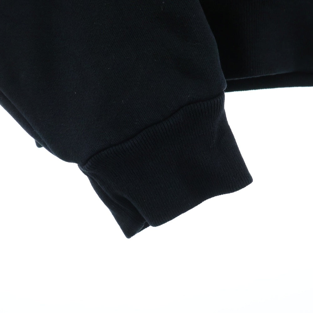 NO BRAND(ノーブランド) CHERRY LOS ANGELES LOGO CREWNECK SWEAT チェリーロサンゼルス ロゴ刺繍 クルーネックスウェット ブラック 5568-343-0240