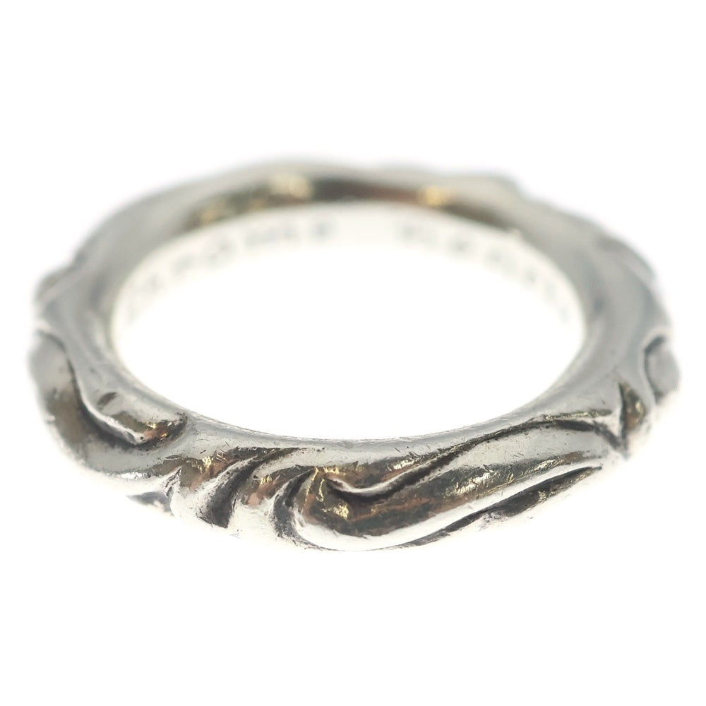 CHROME HEARTS(クロムハーツ) SCRL BAND スクロールバンド リング シルバー BCA351