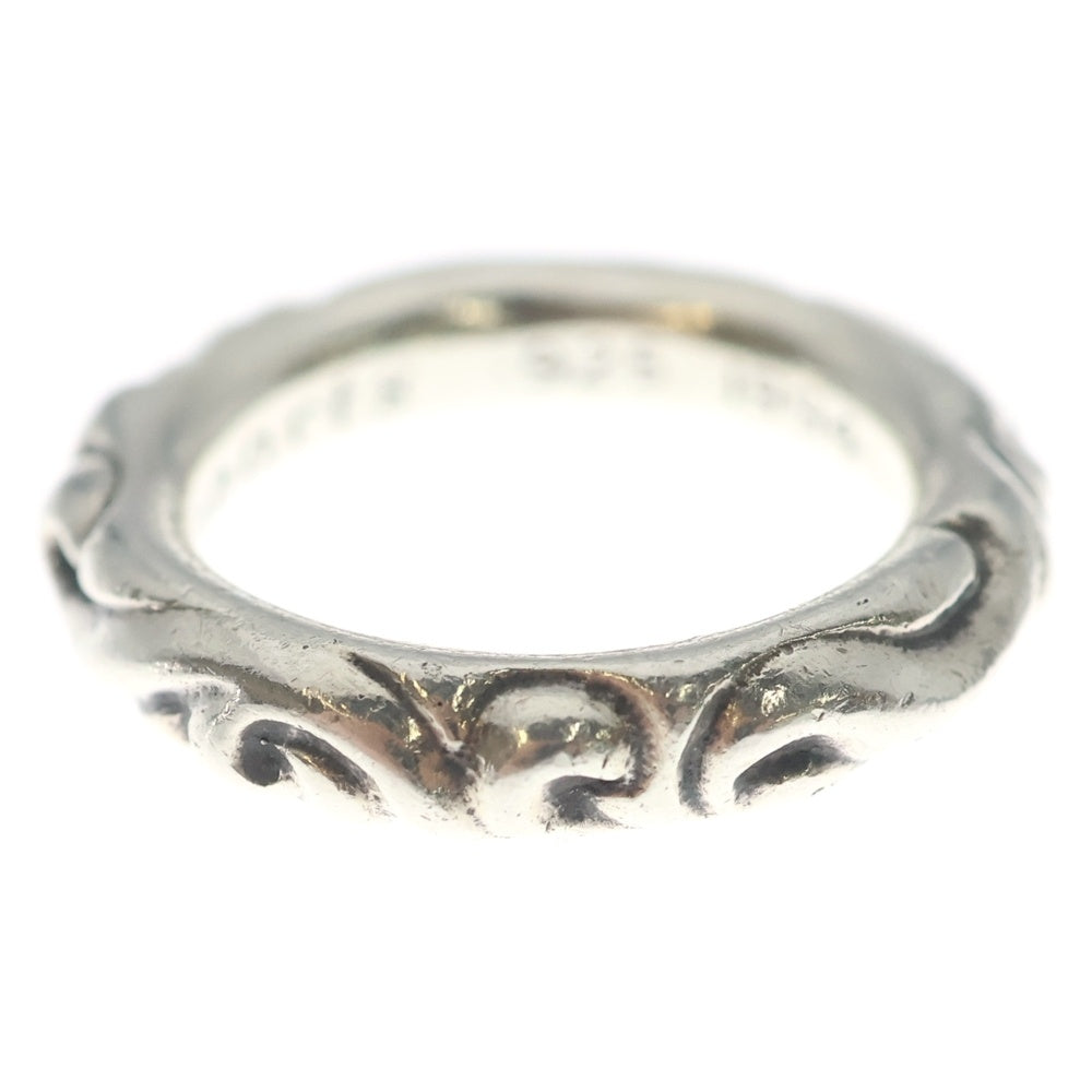 CHROME HEARTS(クロムハーツ) SCRL BAND スクロールバンド リング シルバー BCA351