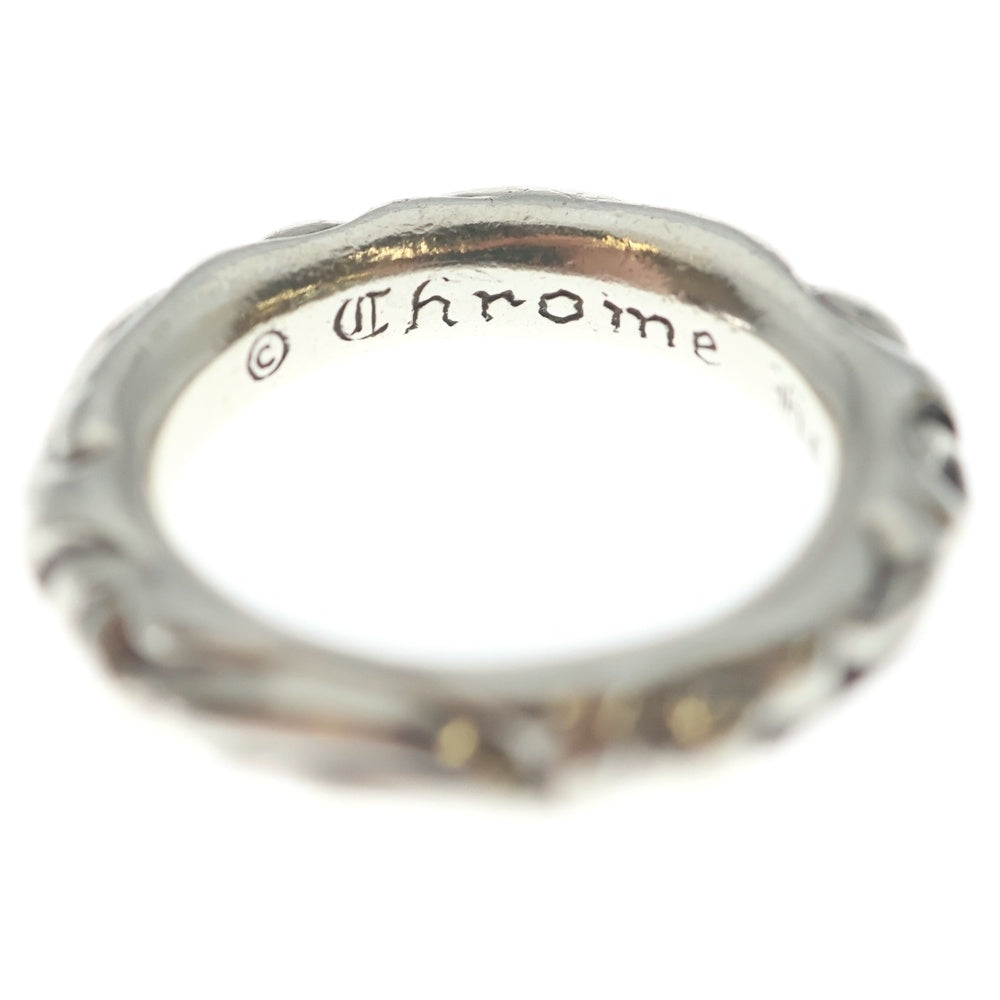 CHROME HEARTS(クロムハーツ) SCRL BAND スクロールバンド リング シルバー BCA351