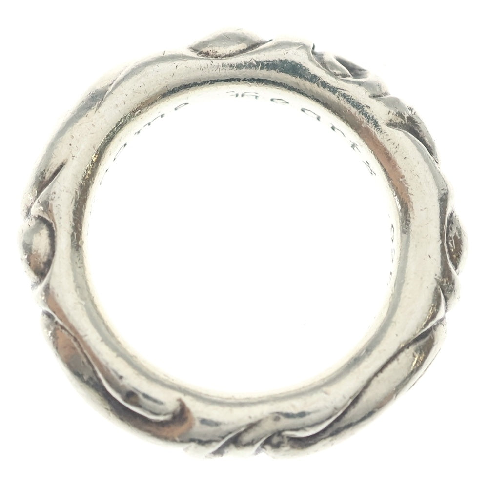 CHROME HEARTS(クロムハーツ) SCRL BAND スクロールバンド リング シルバー BCA351
