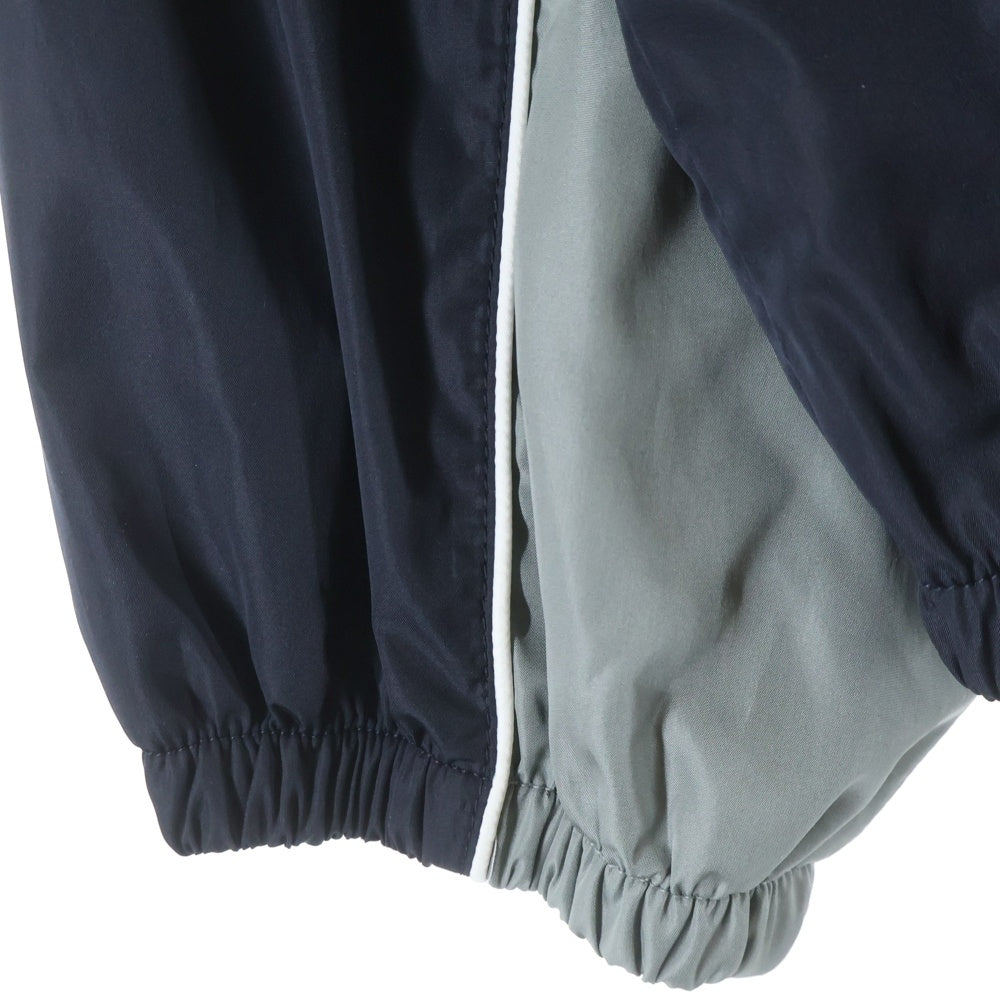 miumiu(ミュウミュウ) 25SS Technical Nylon Zip Up Jacket テクニカル ジップアップ ジャケット ブルゾン グレー/ブラック ML1220 S000