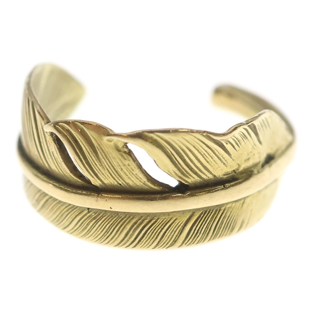 goro's(ゴローズ) 全金ピンキーフェザーリング ゴールド レディース