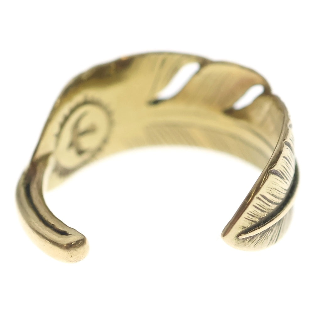 goro's(ゴローズ) 全金ピンキーフェザーリング ゴールド レディース