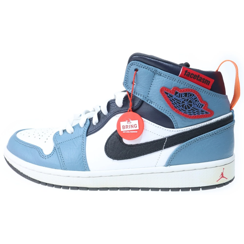 NIKE(ナイキ) ×FACETASM AIR JORDAN 1 MID ファセッタズム エアジョーダン1 ミッドカットスニーカー ネイビー US10/28cm CU2802-100