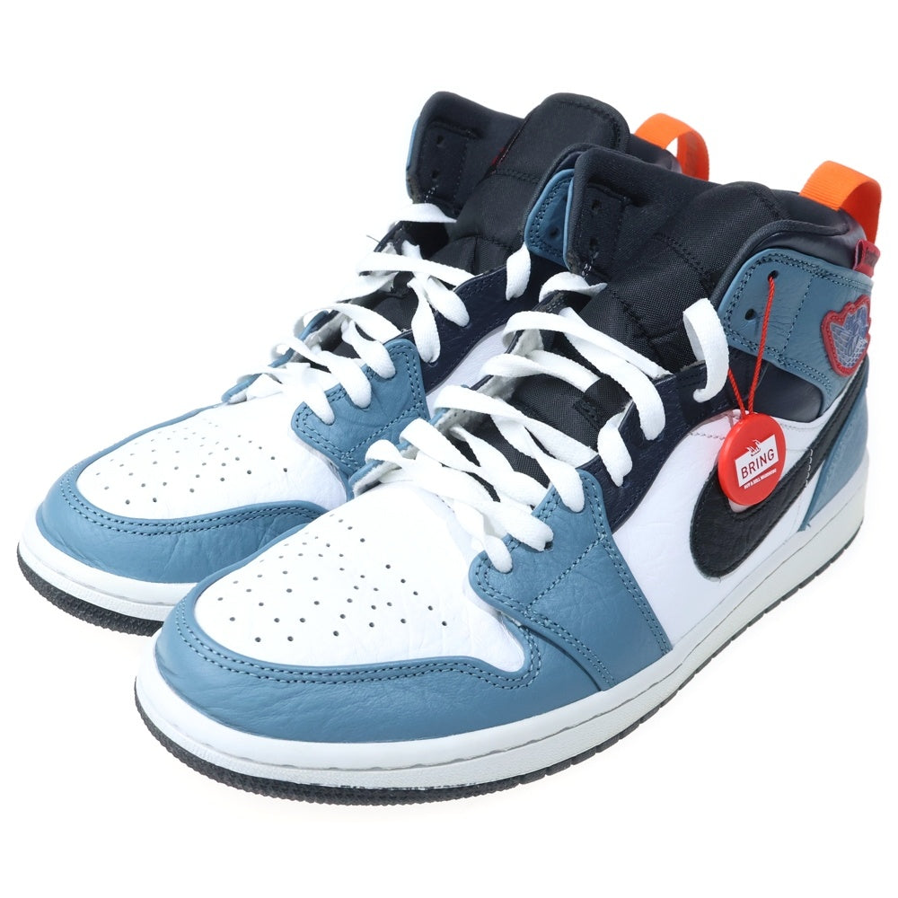 NIKE(ナイキ) ×FACETASM AIR JORDAN 1 MID ファセッタズム エアジョーダン1 ミッドカットスニーカー ネイビー US10/28cm CU2802-100