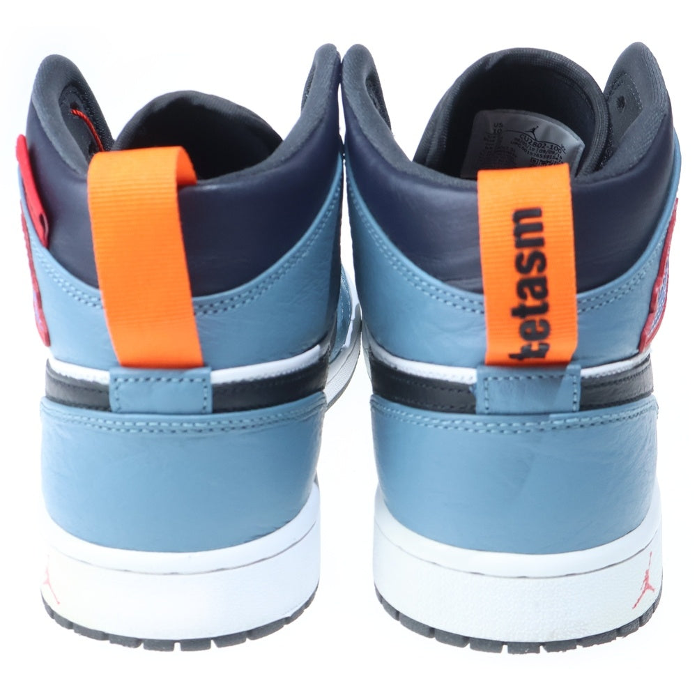 NIKE(ナイキ) ×FACETASM AIR JORDAN 1 MID ファセッタズム エアジョーダン1 ミッドカットスニーカー ネイビー US10/28cm CU2802-100
