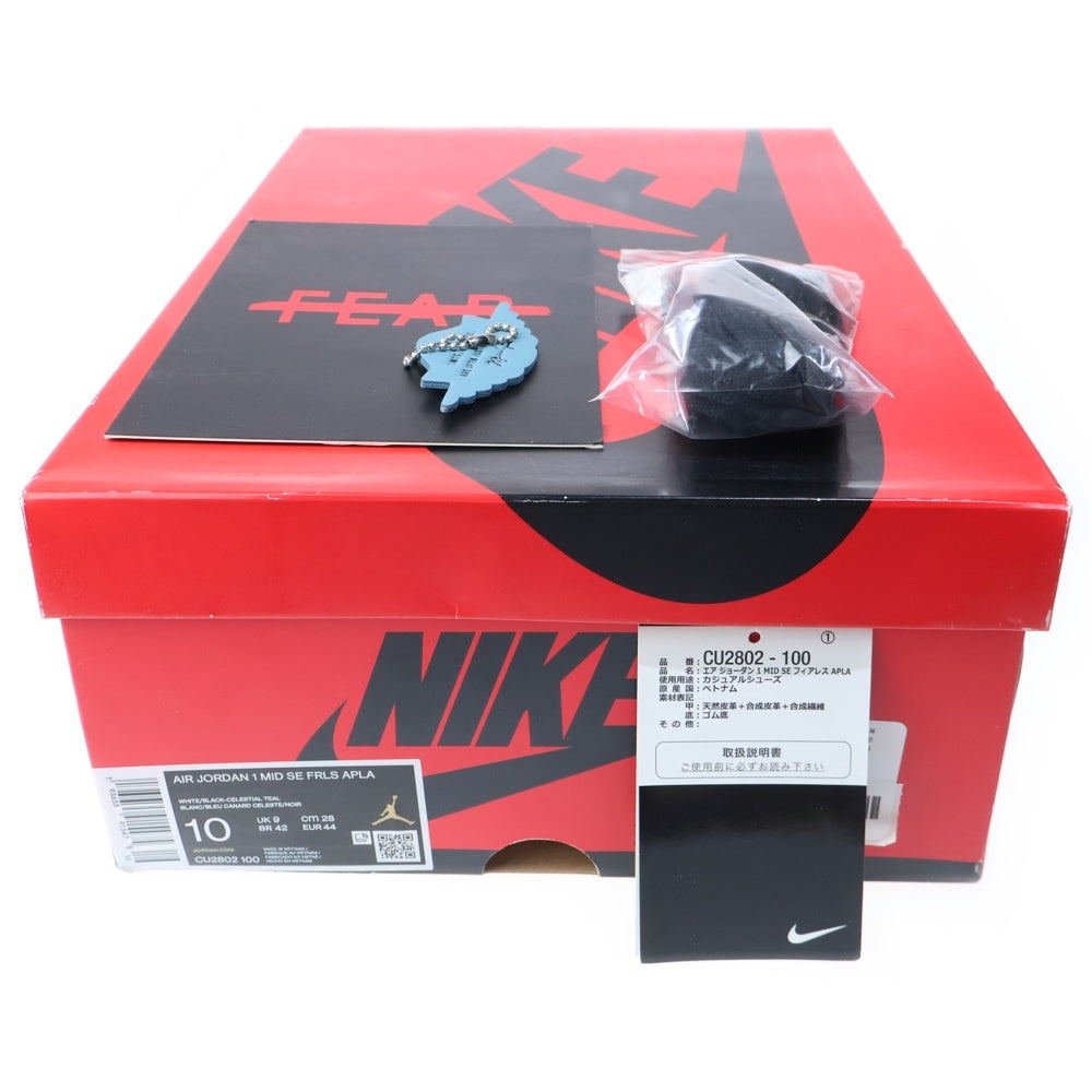 NIKE(ナイキ) ×FACETASM AIR JORDAN 1 MID ファセッタズム エアジョーダン1 ミッドカットスニーカー ネイビー US10/28cm CU2802-100