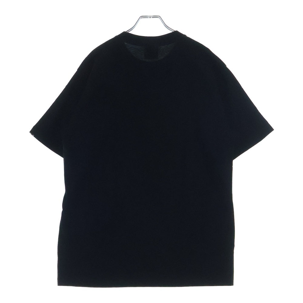 A BATHING APE(アベイシングエイプ) フロントロゴプリント 半袖Tシャツ カットソー ブラック 001TEL301025M