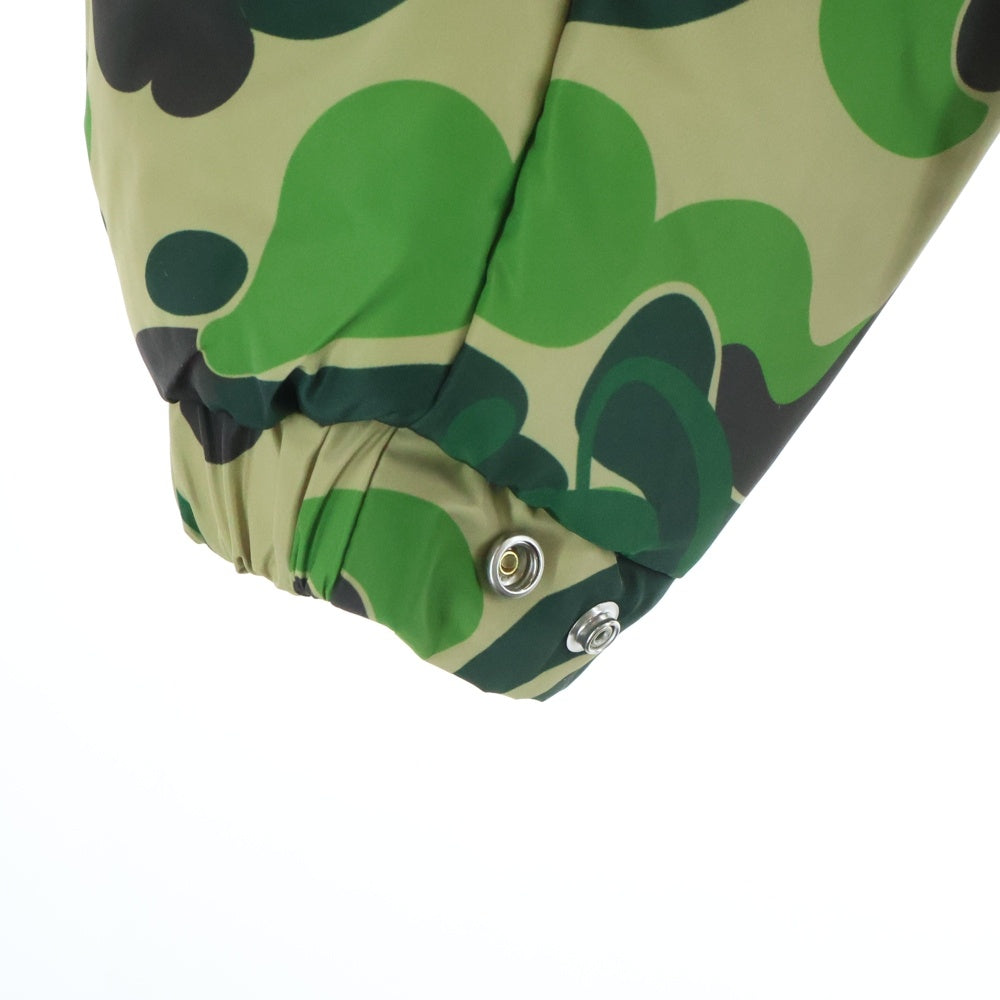 A BATHING APE(アベイシングエイプ) BAPE X SPOTIFY BY CENTRAL CEE CAMO PUFFER JACKET カモフラ ダウン ジャケット グリーン 0ZXJKM908411P