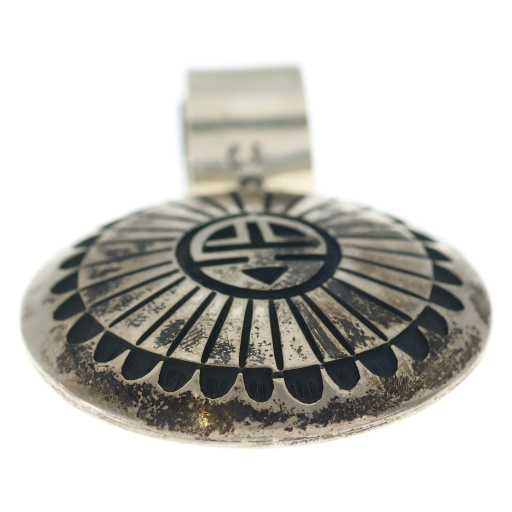 INDIAN JEWELRY(インディアンジュエリー) HOPI族 ホピ族 迷路の男 ペンダントトップ シルバー