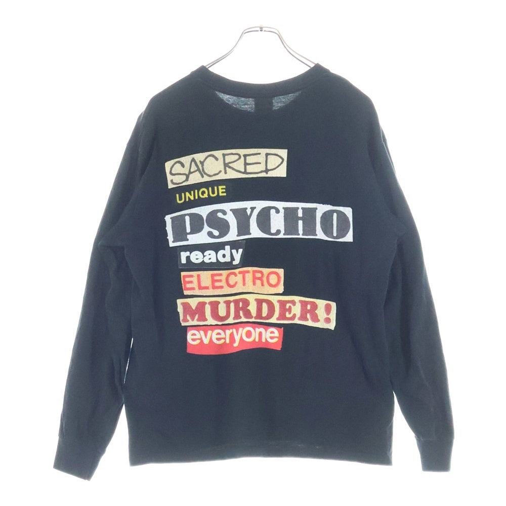 SUPREME(シュプリーム) 20SS Sacred Unique L/S Tee セイクリッド ユニーク ロングスリーブ クルーネック 長袖Tシャツ カットソー ブラック