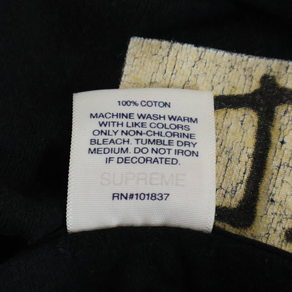 SUPREME(シュプリーム) 20SS Sacred Unique L/S Tee セイクリッド ユニーク ロングスリーブ クルーネック 長袖Tシャツ カットソー ブラック