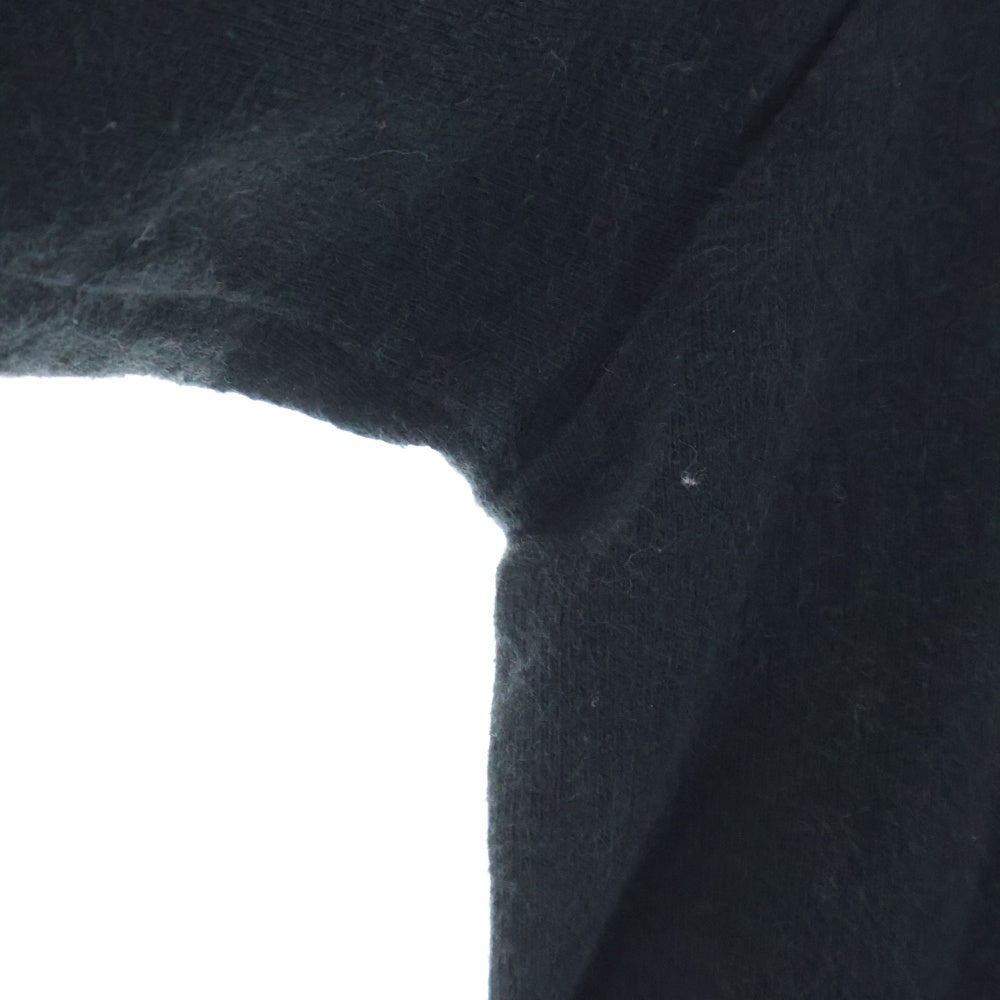 SUPREME(シュプリーム) 19SS The Real Shit L/S Tee ザ リアル シット フロントロゴ ロングスリーブ クルーネック長袖Tシャツ カットソー ブラック