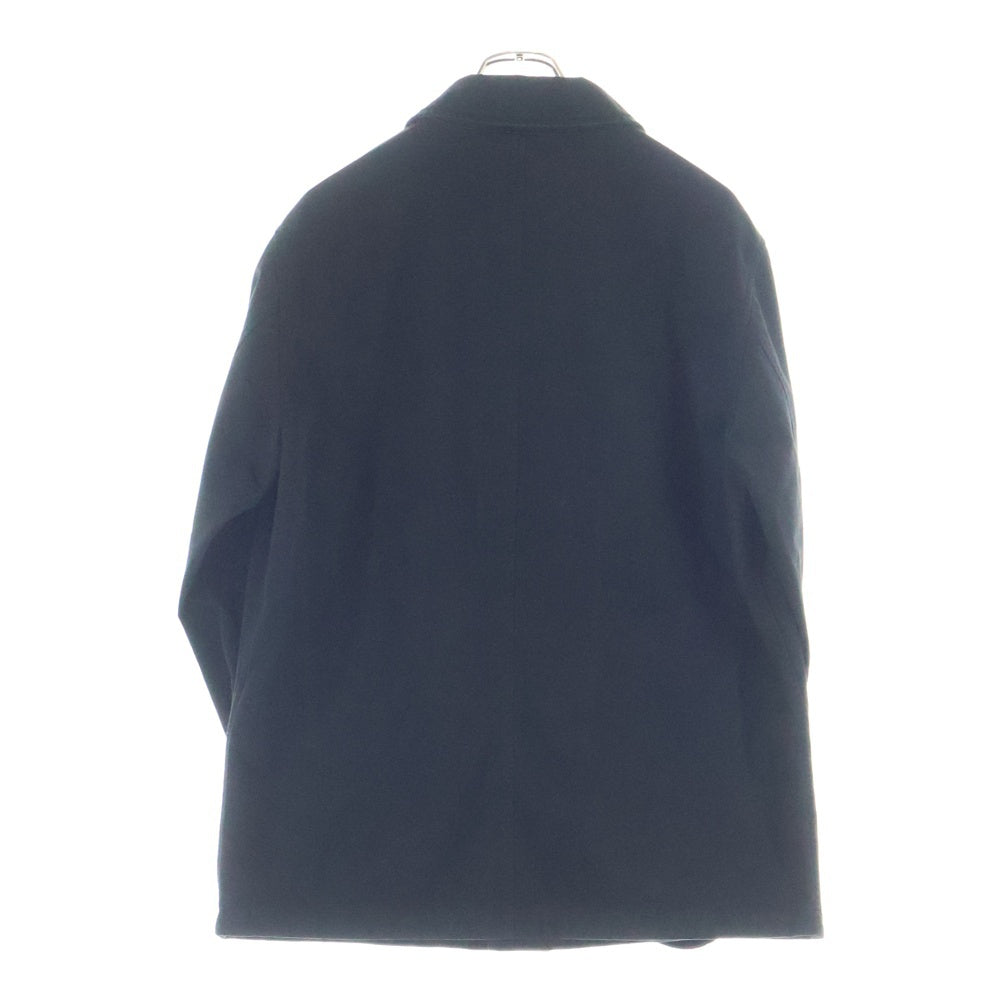 STONE ISLAND(ストーンアイランド) RASO GOMMATO 3L ノッチドラペル 3B アームロゴワッペン ユーティリティジャケット ブラック K1S15A100003S0034