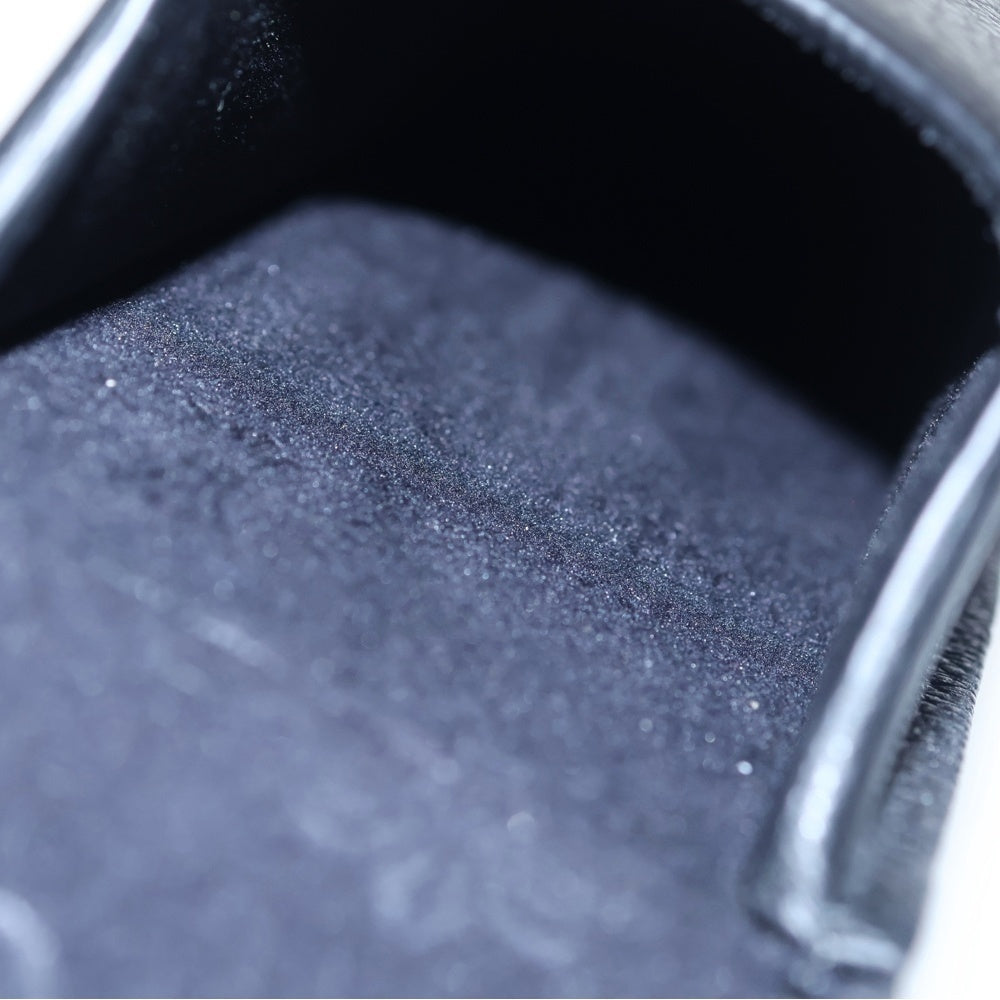 CHROME HEARTS(クロムハーツ) スクロールラベル アイウェアケース 眼鏡ケース ブラック/シルバー