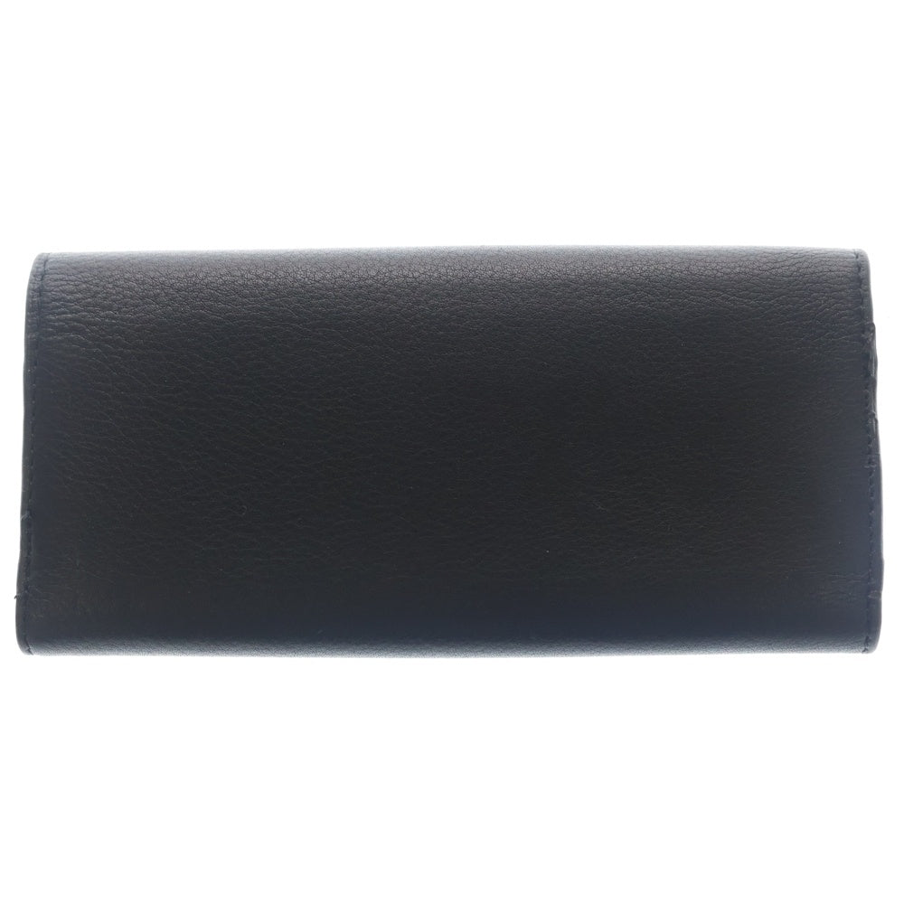 CHROME HEARTS(クロムハーツ) スクロールラベル CHプラス レザー アイウェアケース 眼鏡ケース ブラック