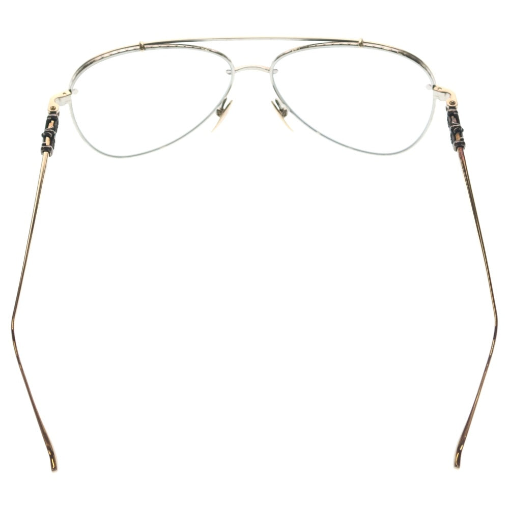 CHROME HEARTS(クロムハーツ) SLURPSTICK スラープスティック ティアドロップ メタルフレーム サングラス アイウェア 眼鏡 ゴールド