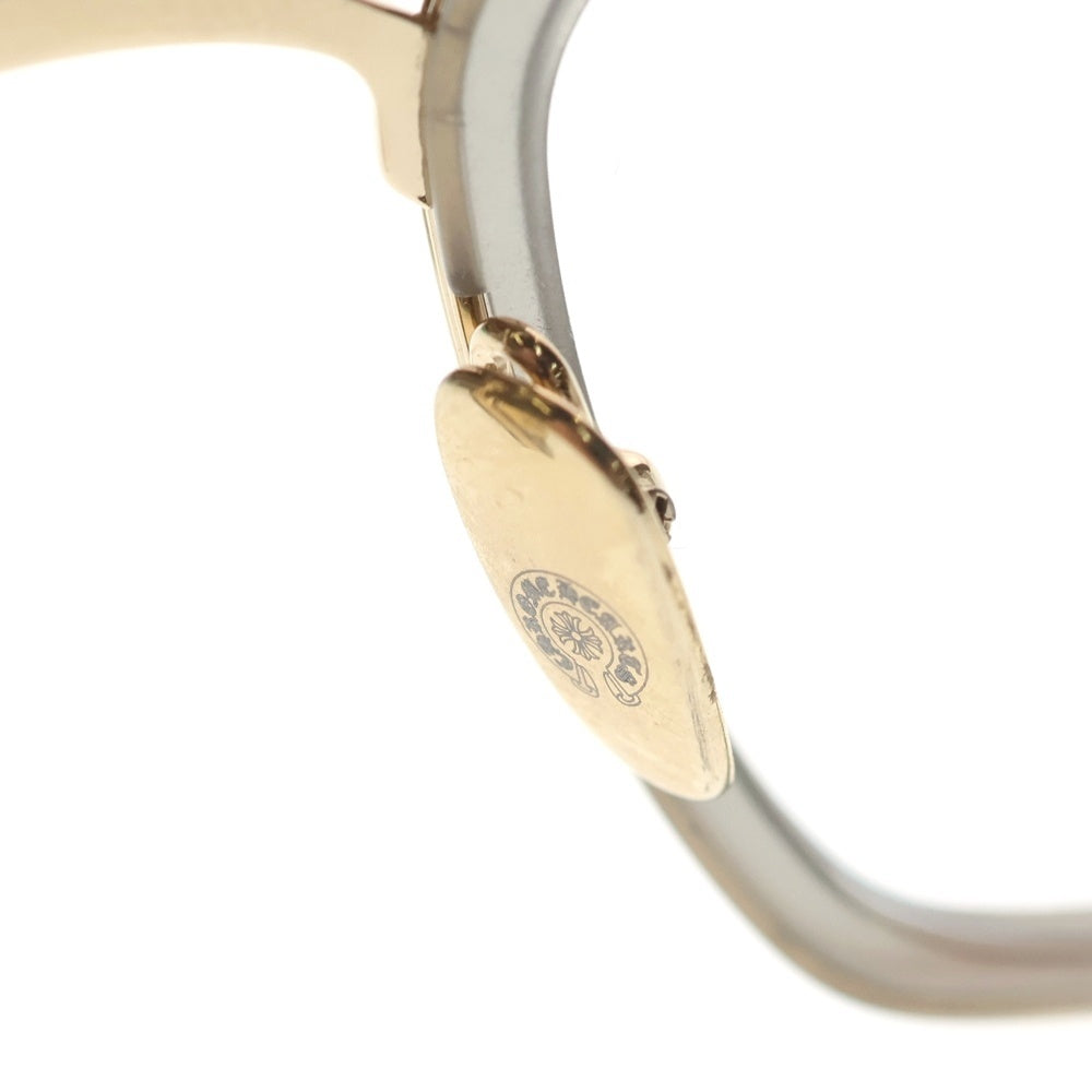 CHROME HEARTS(クロムハーツ) HOTATION ホテーション ヘキサゴンシェイプ ダブルブリッジ ダガー サングラス アイウェア 眼鏡 ゴールド