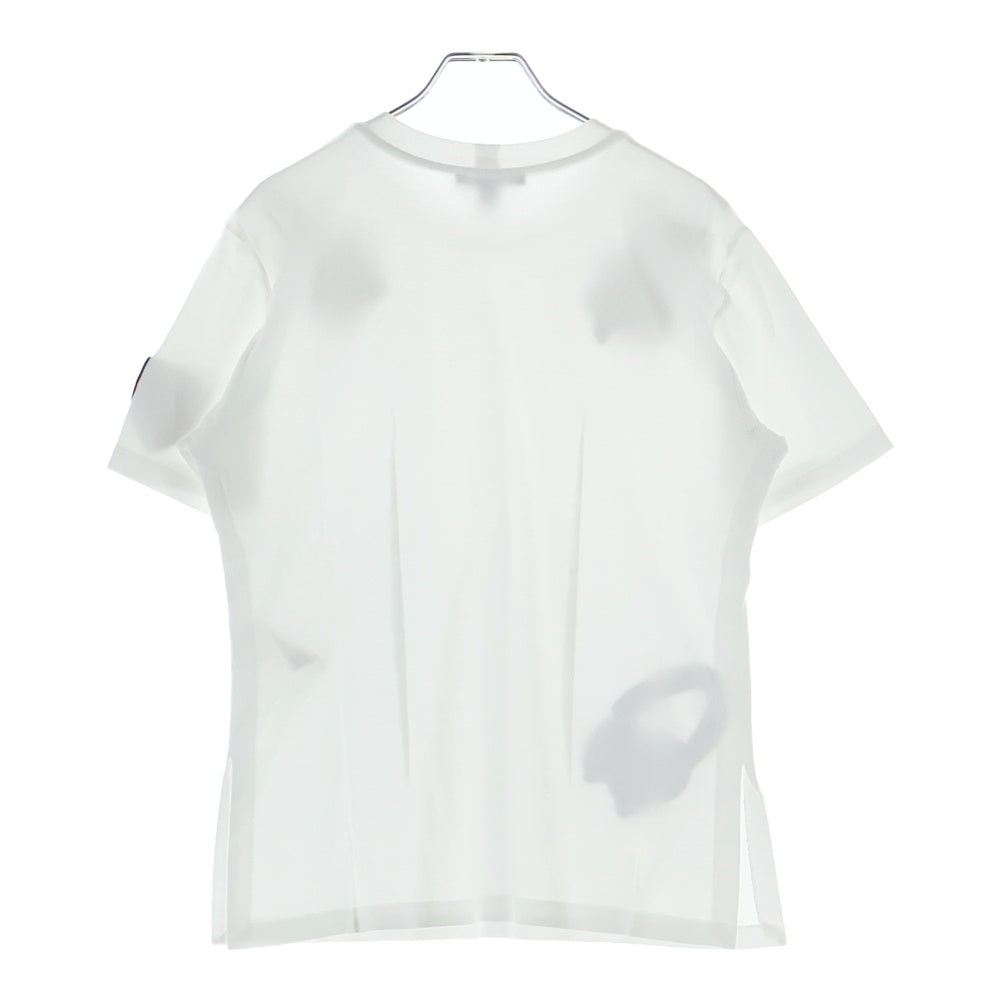 LOUIS VUITTON(ルイヴィトン) 17AW ワッペン付き クルーネック 半袖Tシャツ カットソー ホワイト RW172W JG2 FDTS06