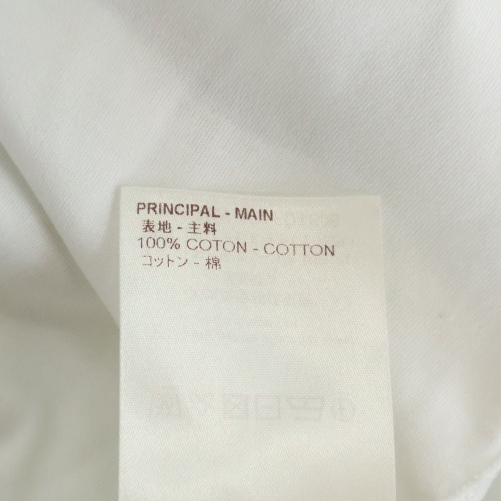 LOUIS VUITTON(ルイヴィトン) 17AW ワッペン付き クルーネック 半袖Tシャツ カットソー ホワイト RW172W JG2 FDTS06