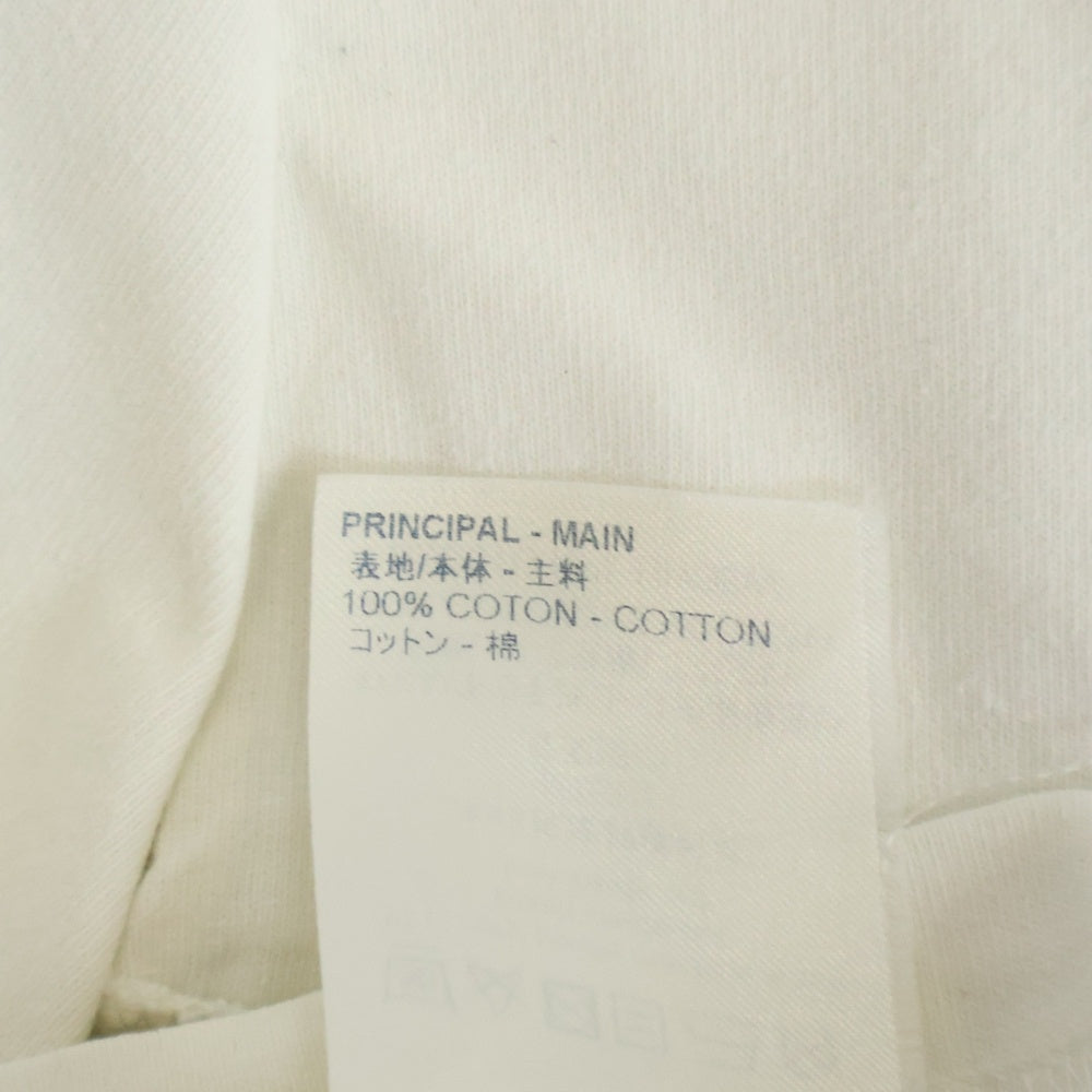 LOUIS VUITTON(ルイヴィトン) LVプレーンプリント クルーネック 半袖Tシャツ カットソー ホワイト RM201G NPL HIY38W