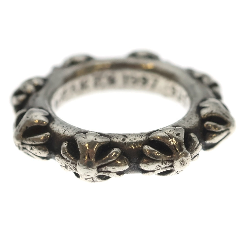 CHROME HEARTS(クロムハーツ) CROSS BAND クロスバンド リング シルバー BCA342