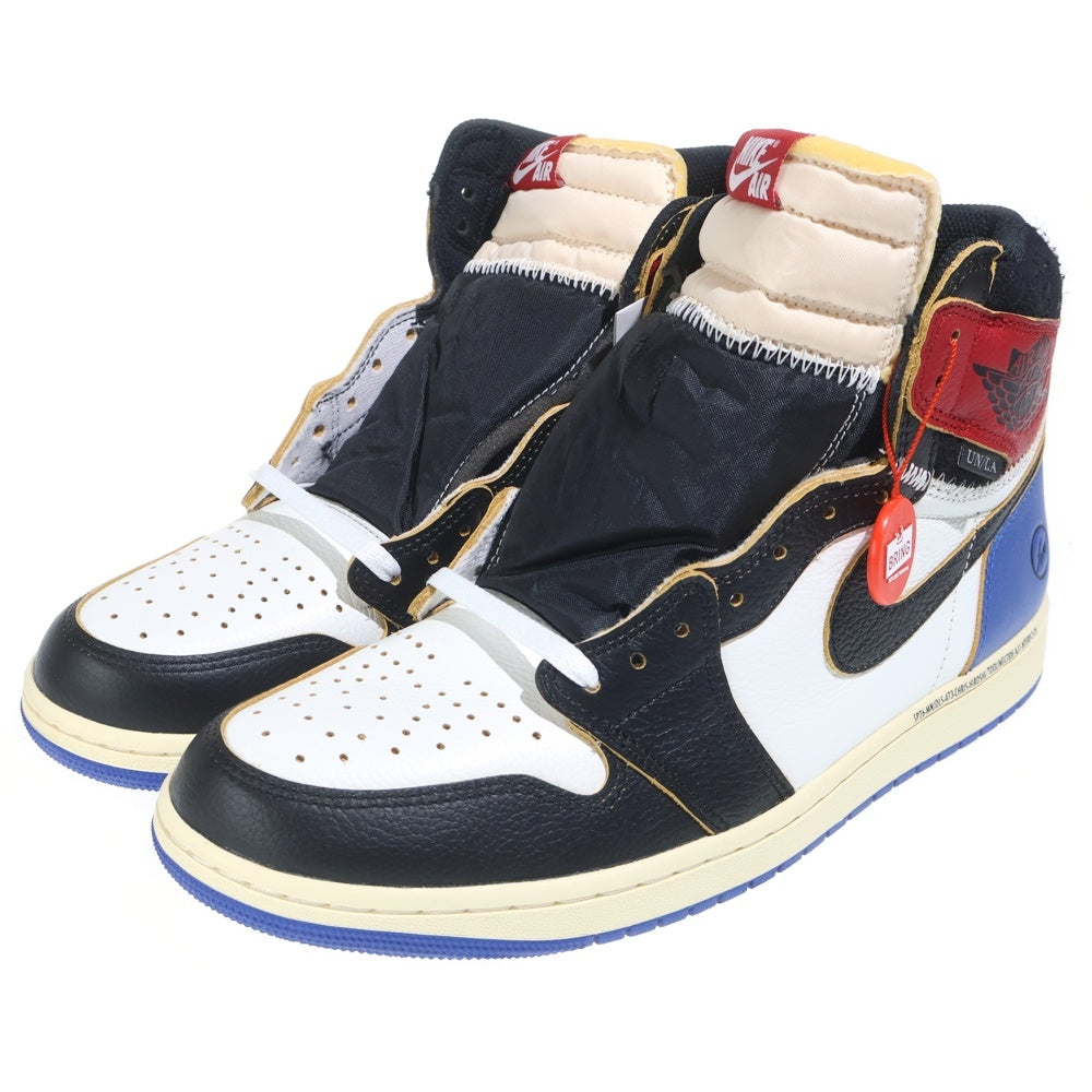 NIKE(ナイキ) Air Jordan 1 High OG fragment design UNION IO7847-002 エアジョーダン1 フラグメントデザイン ユニオン ハイカットスニーカー US12/30.0cm