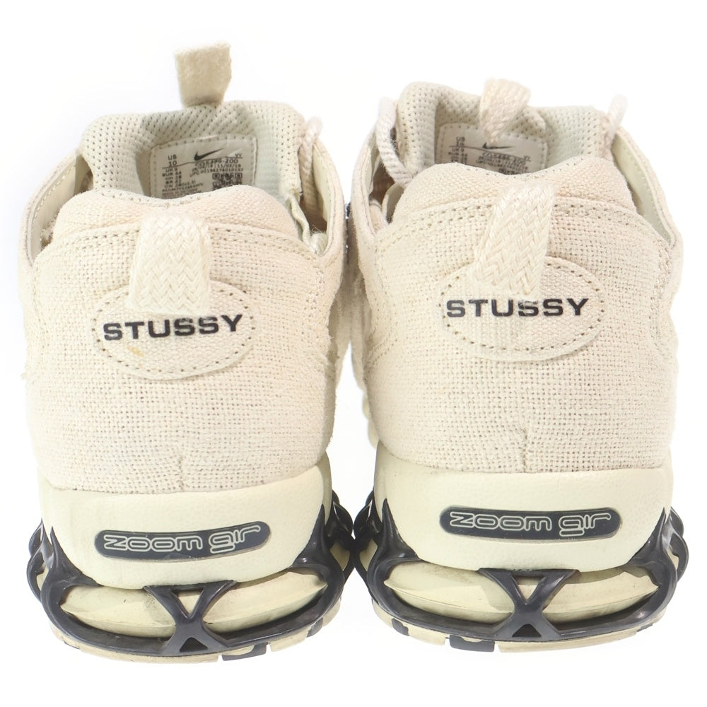 NIKE(ナイキ) ×STUSSY Air Zoom Spiridon CG CQ5486-200 ステューシー エアズーム スピリドン ローカットスニーカー シューズ US10/28.0cm ベージュ
