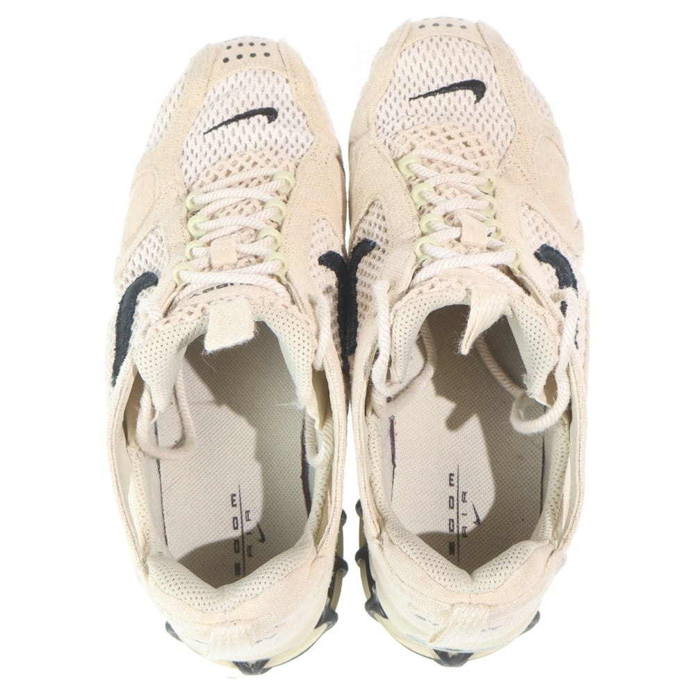 NIKE(ナイキ) ×STUSSY Air Zoom Spiridon CG CQ5486-200 ステューシー エアズーム スピリドン ローカットスニーカー シューズ US10/28.0cm ベージュ